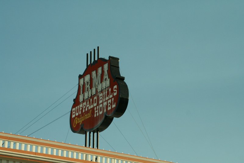 Trip (181).JPG - The Irma Hotel – in Cody, Wyoming that Buffalo Bill Cody built in 1902 and named it for his daughter, Irma.
